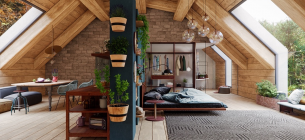 20 Inspirasi Desain Kamar Yang Natural Aestetik 